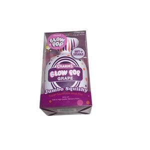 Charms Blow Pop Grape Jumbo Squishy Toy for Ages 3+